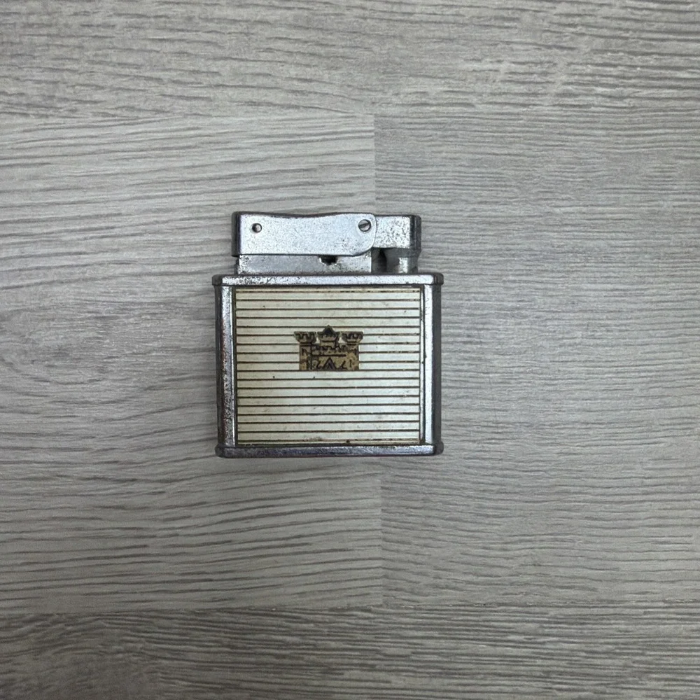 VTG Colvair Art Deco Kent Slide-O-Matic Lighter & Bentley Torch Lighter Set